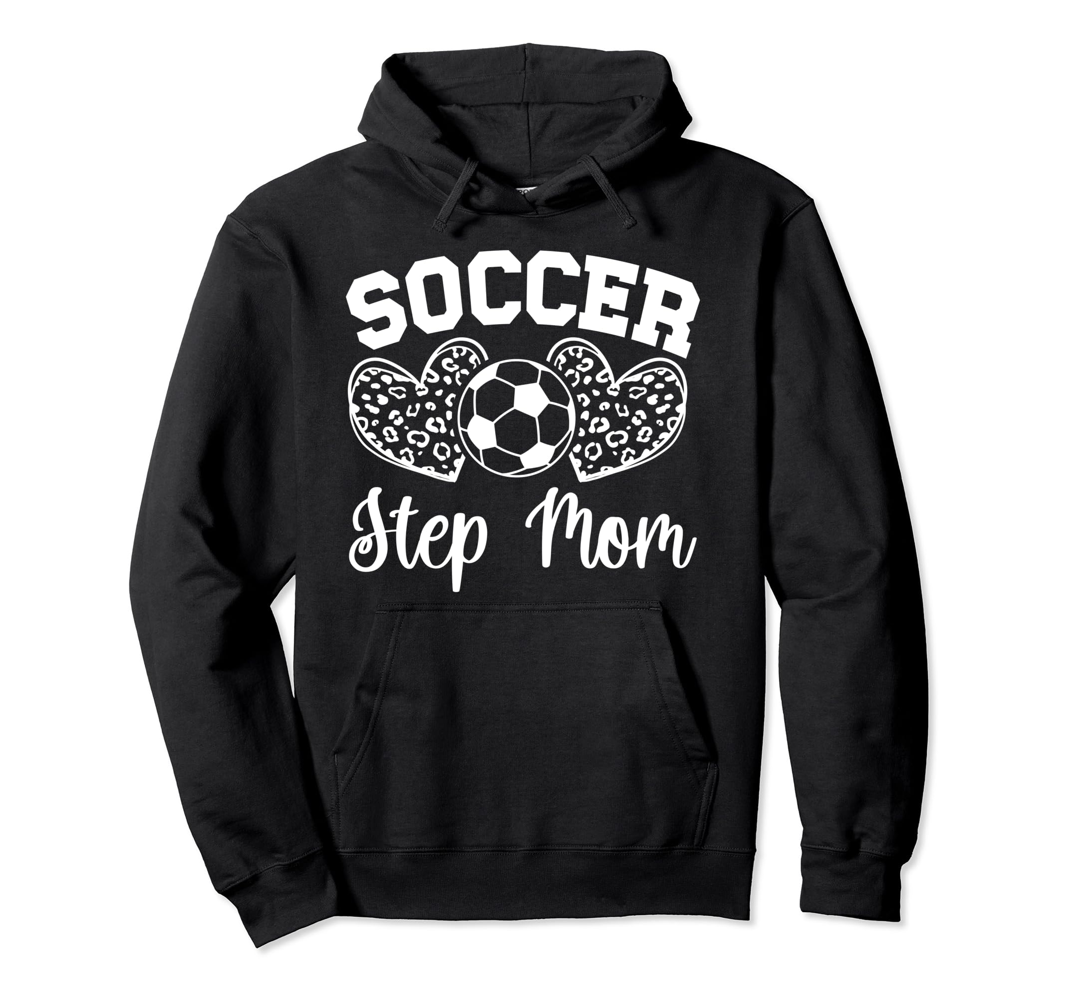 Soccer Step Mom Soccer Player Hoodie - Casual Everyday Wear for Adults