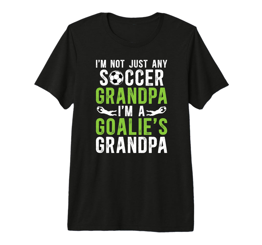Mens Im Soccer Goalie Grandpa Soccer T-Shirt - Aesthetic Graphic Unisex