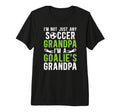 Mens Im Soccer Goalie Grandpa Soccer T-Shirt - Aesthetic Graphic Unisex