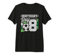 8 Year Old Soccer Birthday 8Th Birthday T-Shirt - Graphic Print for Adults