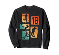 16Th Birthday Soccer Player Sweatshirt - Unique Graphic for Adults