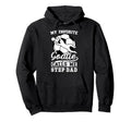 Proud Soccer Goalie Step Dad Soccer Keeper Hoodie - Graphic Print Unisex