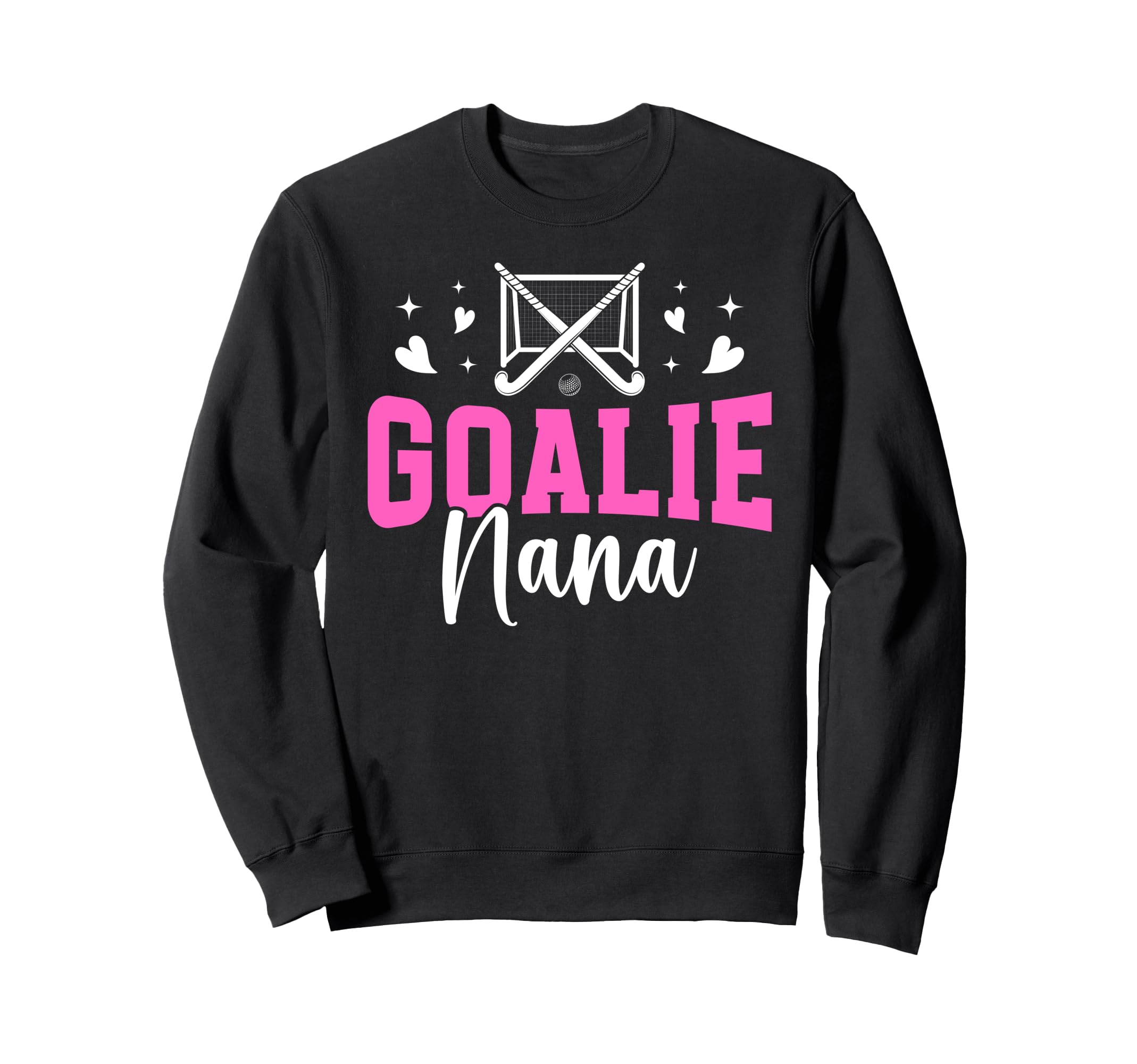 Field Hockey Goalie Nana Field Sweatshirt - Novelty Apparel for Adults