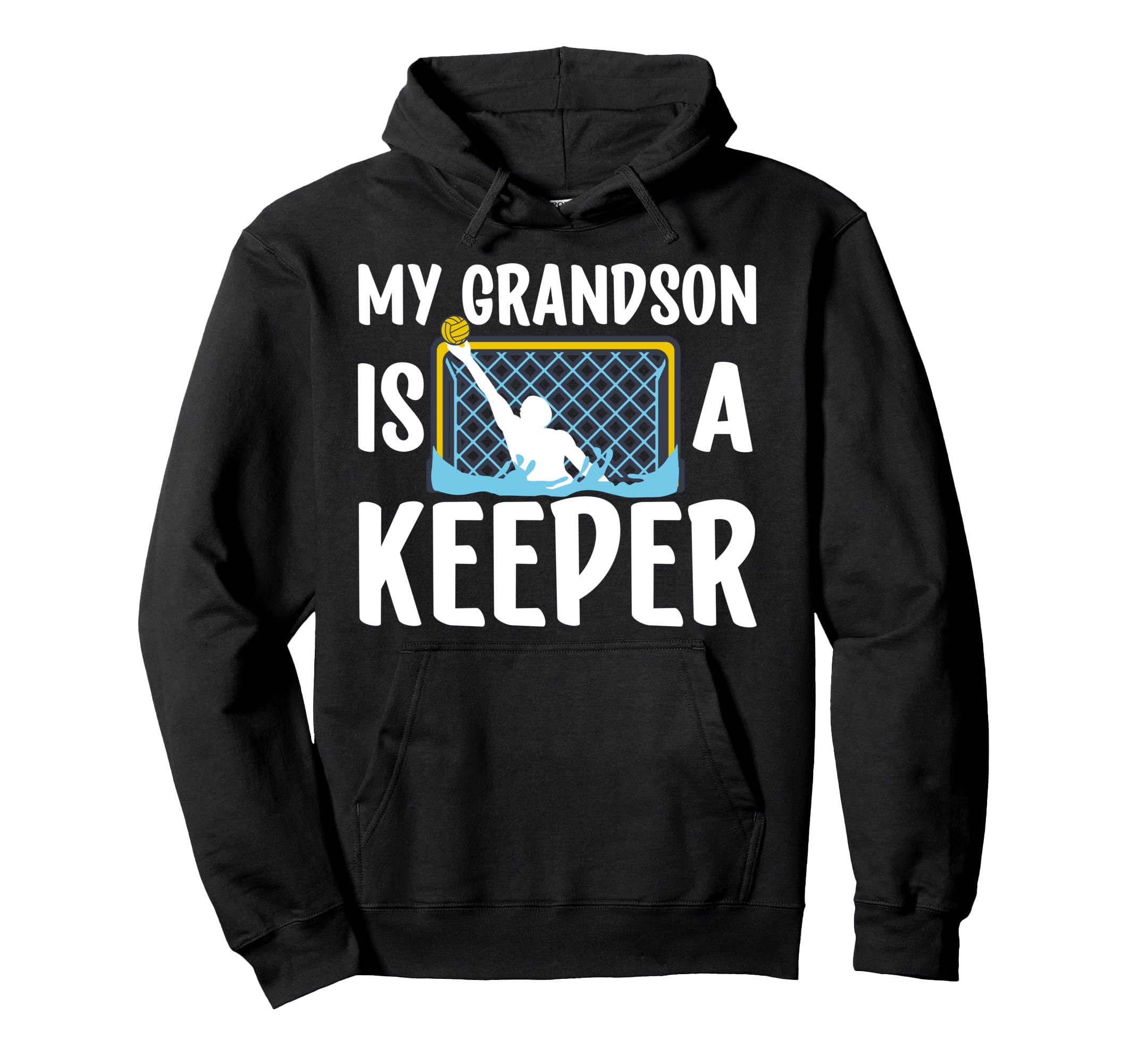 Proud Water Polo Keeper Grandma Water Hoodie - Unique Graphic Men Women