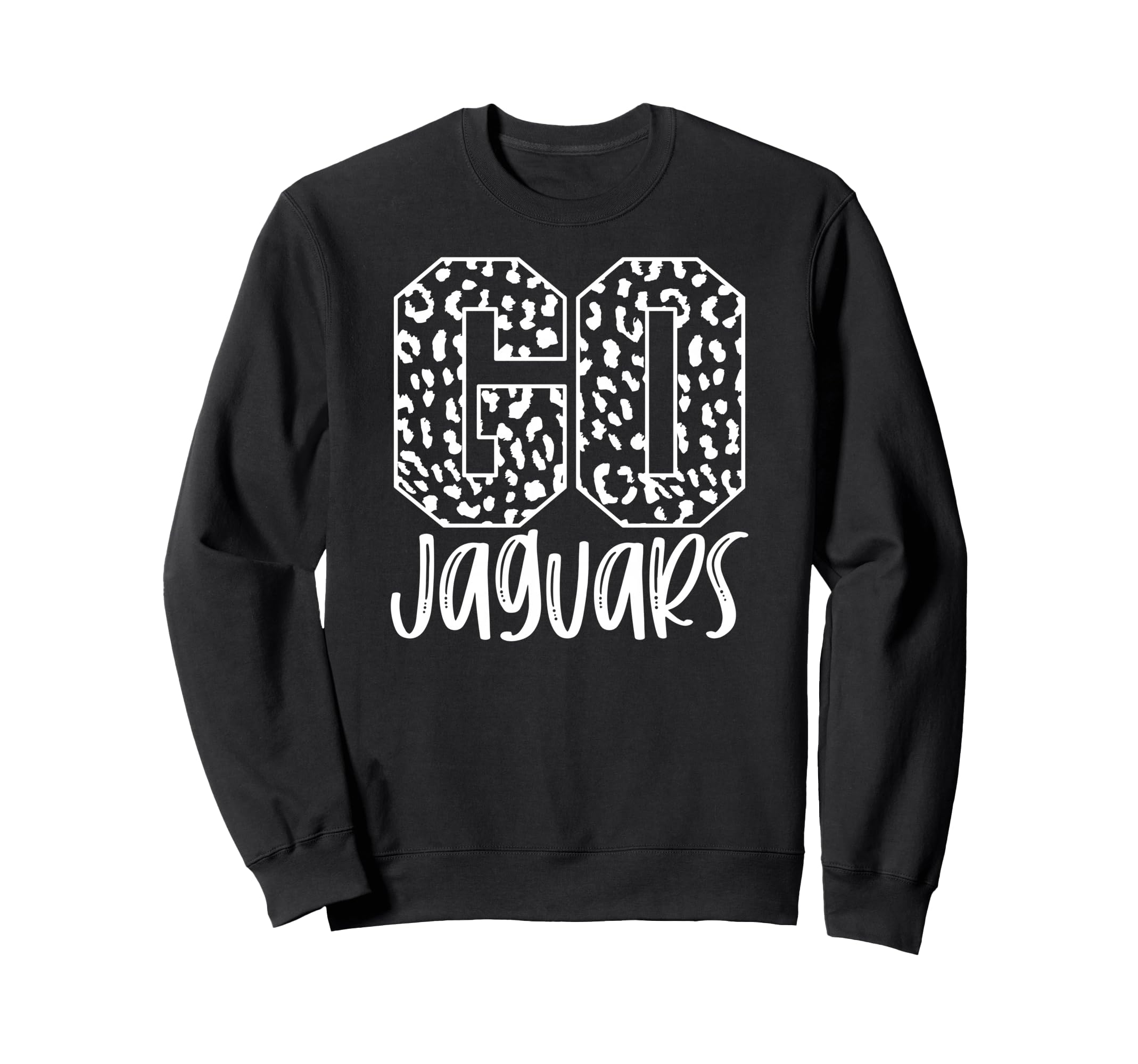 Jaguars Team Mascot School Spirit Game Sweatshirt - Graphic Print Unisex