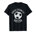Rhea County Soccer Distressed 90S T-Shirt - Unique Graphic Unisex