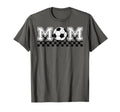 Soccer Mom Soccer Mama Checkered Mothers T-Shirt - Streetwear Style Unisex