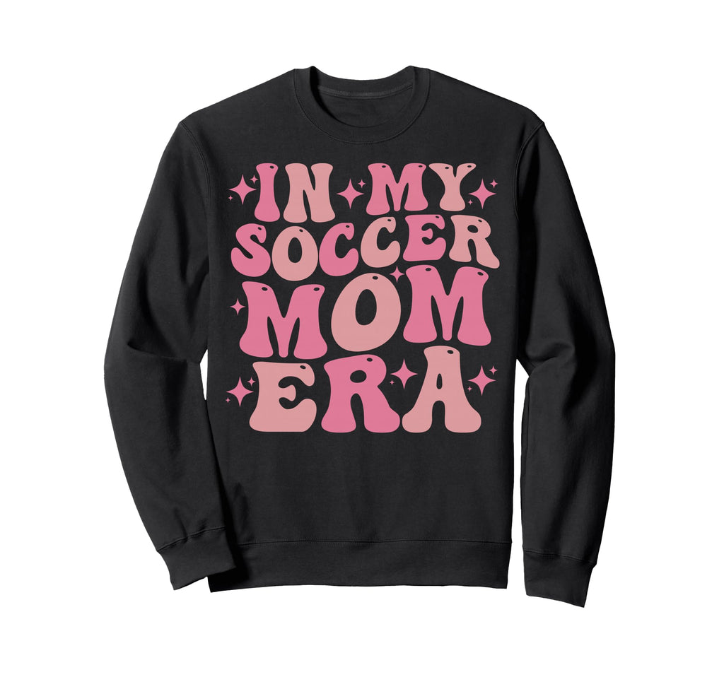 My Soccer Mom Era Groovy My Soccer Sweatshirt - Streetwear Style Unisex