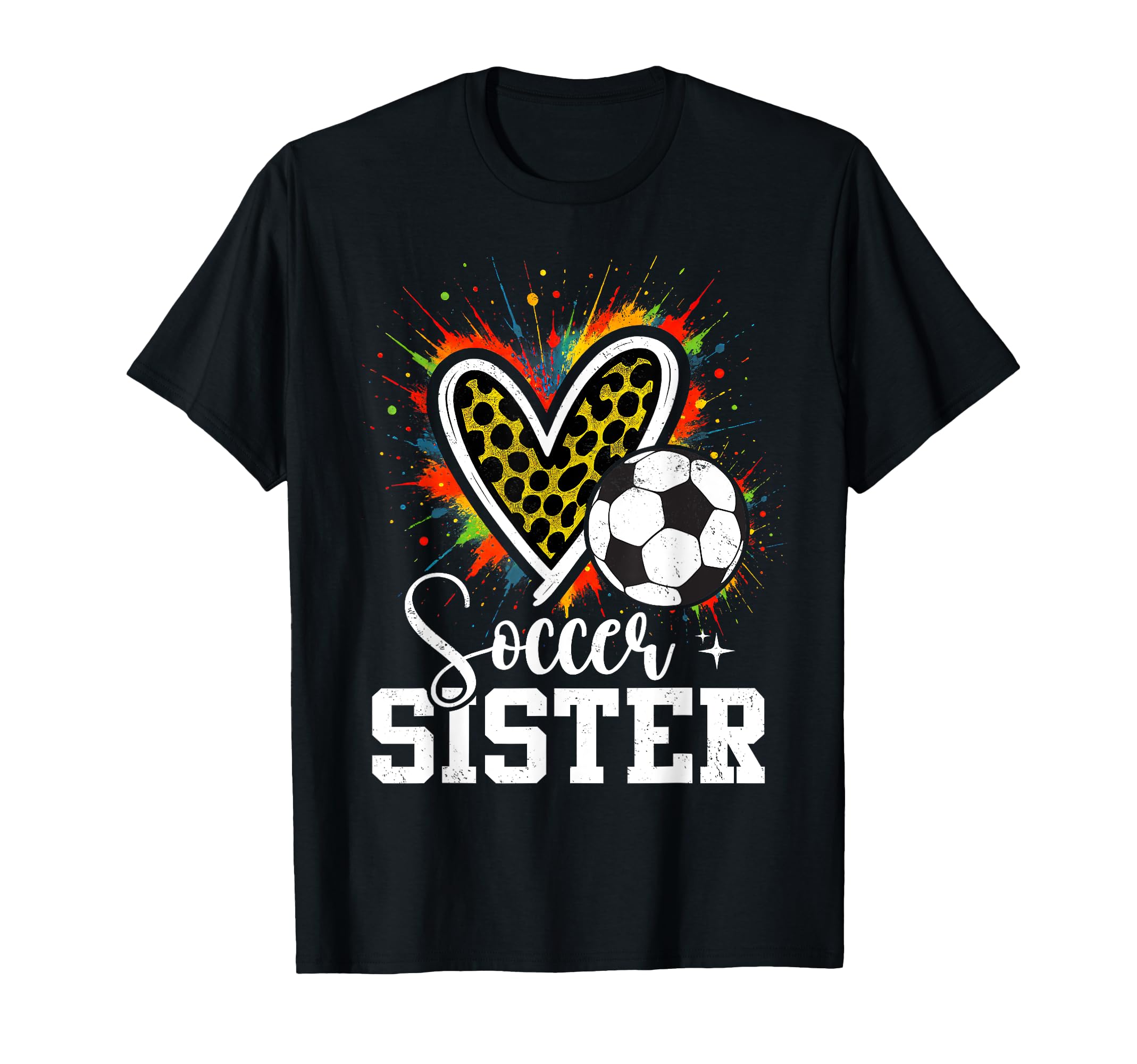 My Favorite Soccer Ball Sister Sweatshirt - Trendy Graphic for Adults