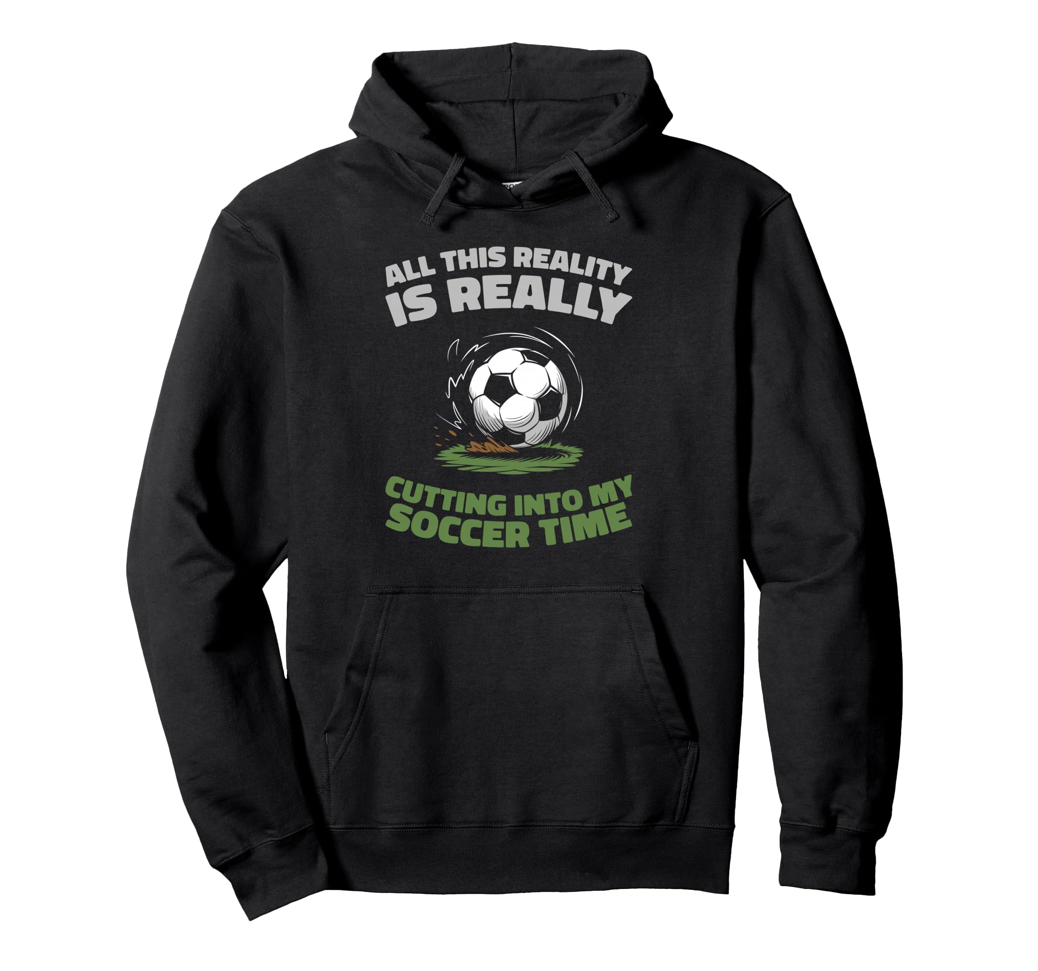 Soccer Team Player Sports Soccer Hoodie - Trendy Graphic for Adults