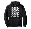 Coquette Soccer Oma Matching Family Bow Hoodie - Novelty Apparel for Adults