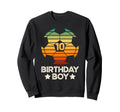 10Th Birthday 10 Years Soccer Sweatshirt - Unique Graphic Men Women