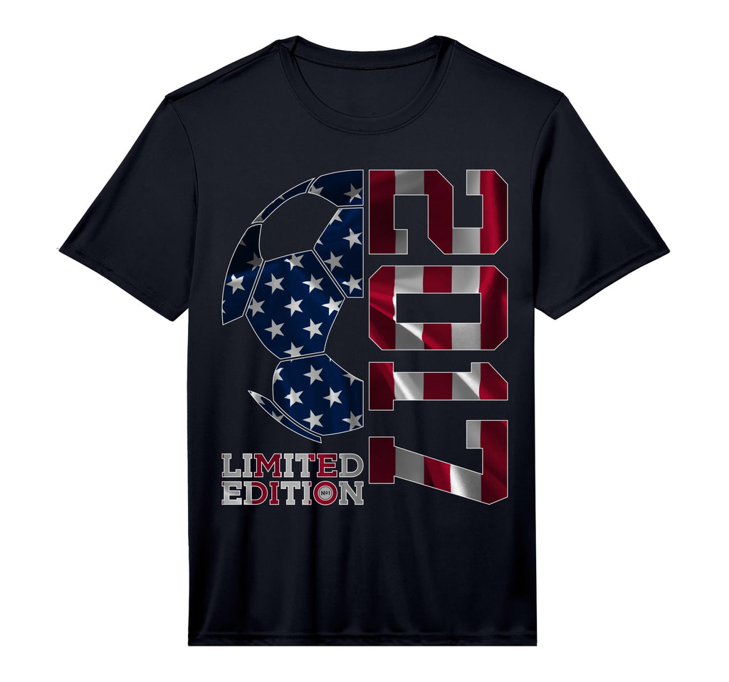 9Th Birthday Soccer 2017 Performance T-Shirt - Casual Everyday Wear Unisex
