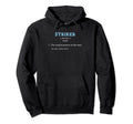 Football Soccer Funny Striker Position Hoodie - Trendy Graphic for Adults