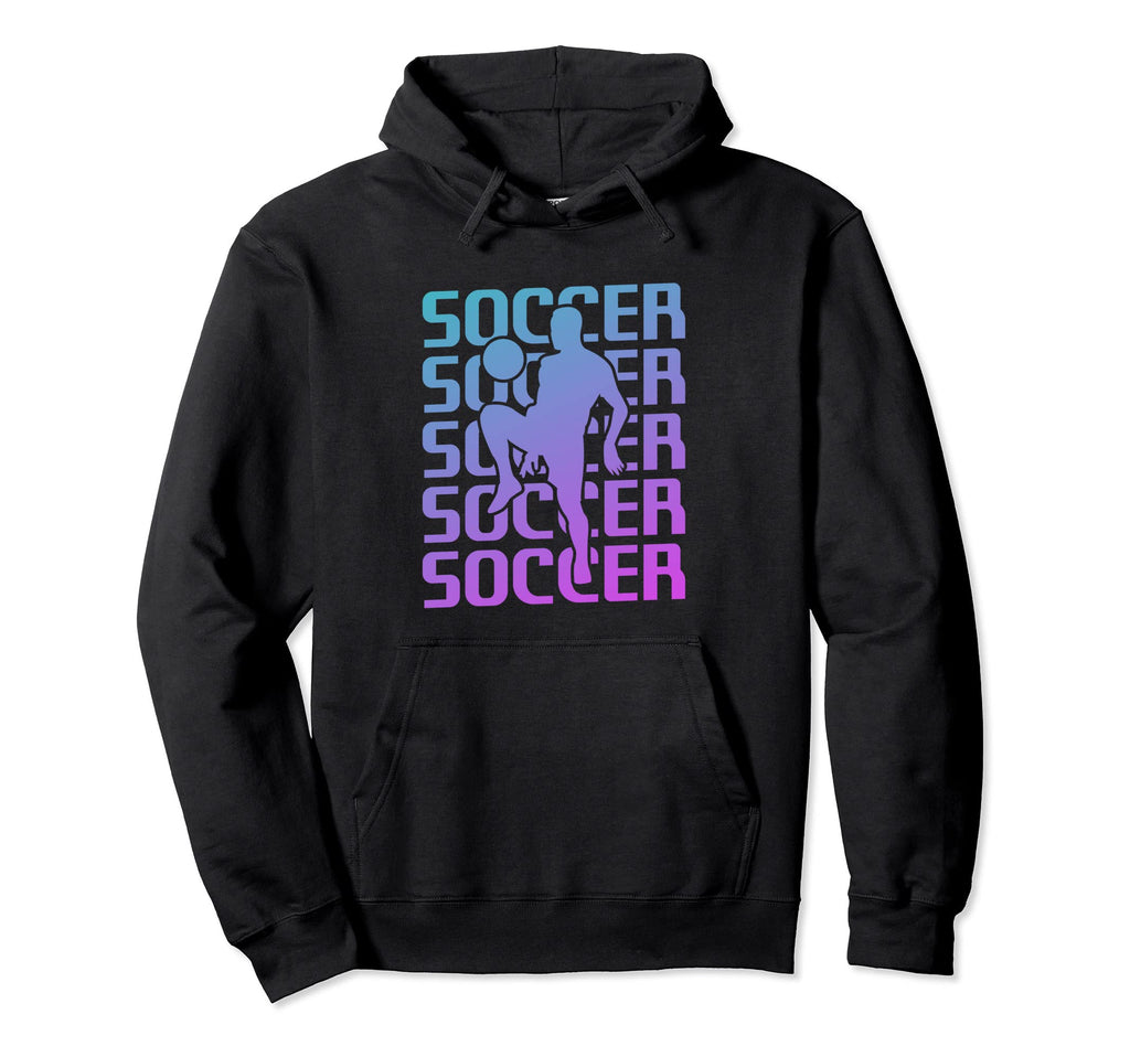 Soccer Player Hoodie - Aesthetic Graphic for Adults