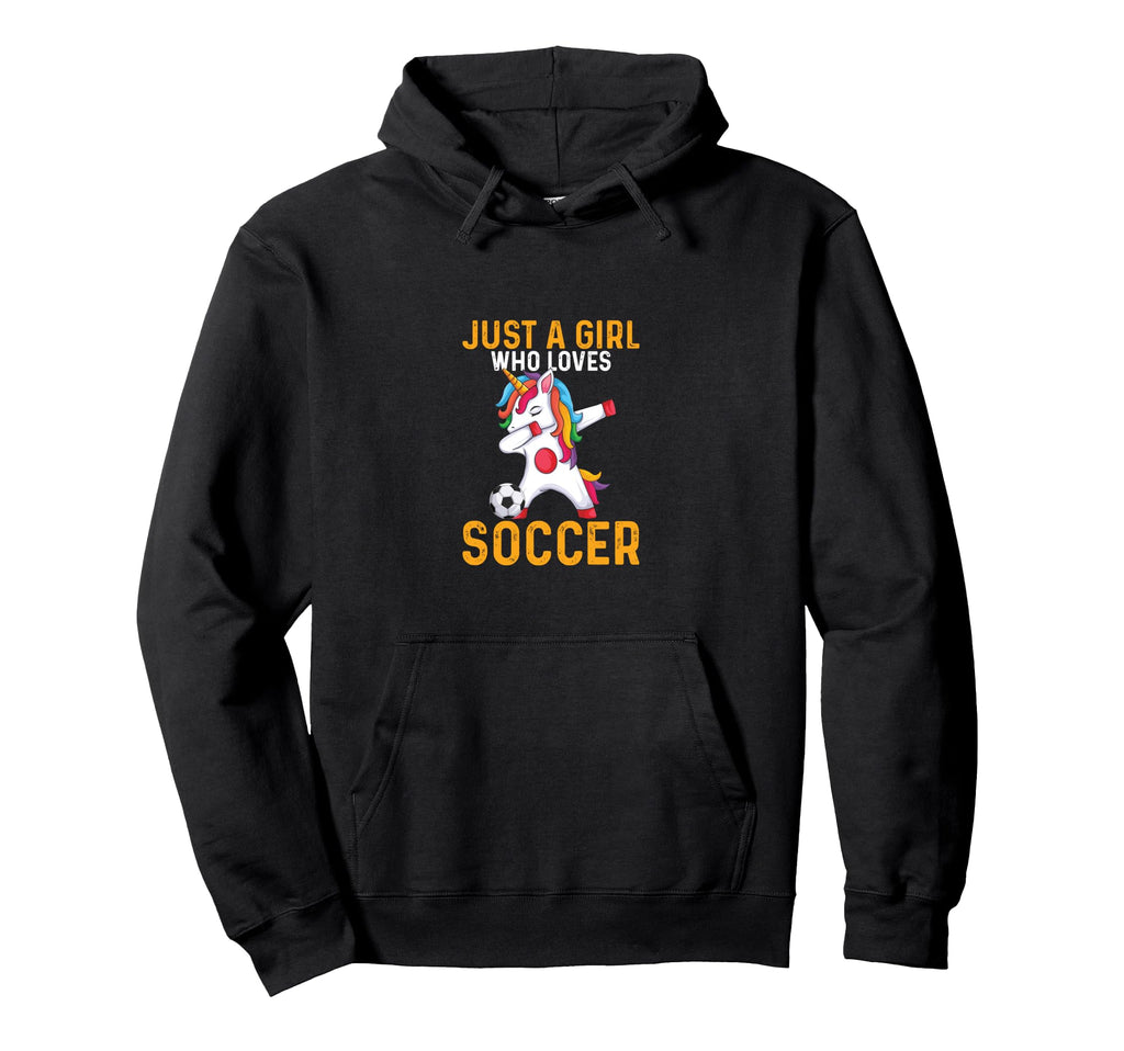 Funny Sport Who Loves Soccer Hoodie - Custom Art Print for Adults