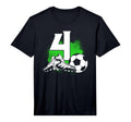 4 Years Old 4Th Birthday Gift Bday T-Shirt - Custom Art Print for Adults