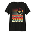 Awesome Since 2010 Soccer 16Th Birthday T-Shirt - Streetwear Style Unisex