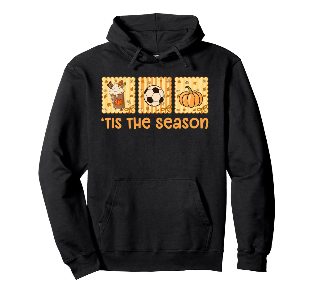 Tis Season Fall Season Pumpkin Spice Hoodie - Custom Art Print for Adults