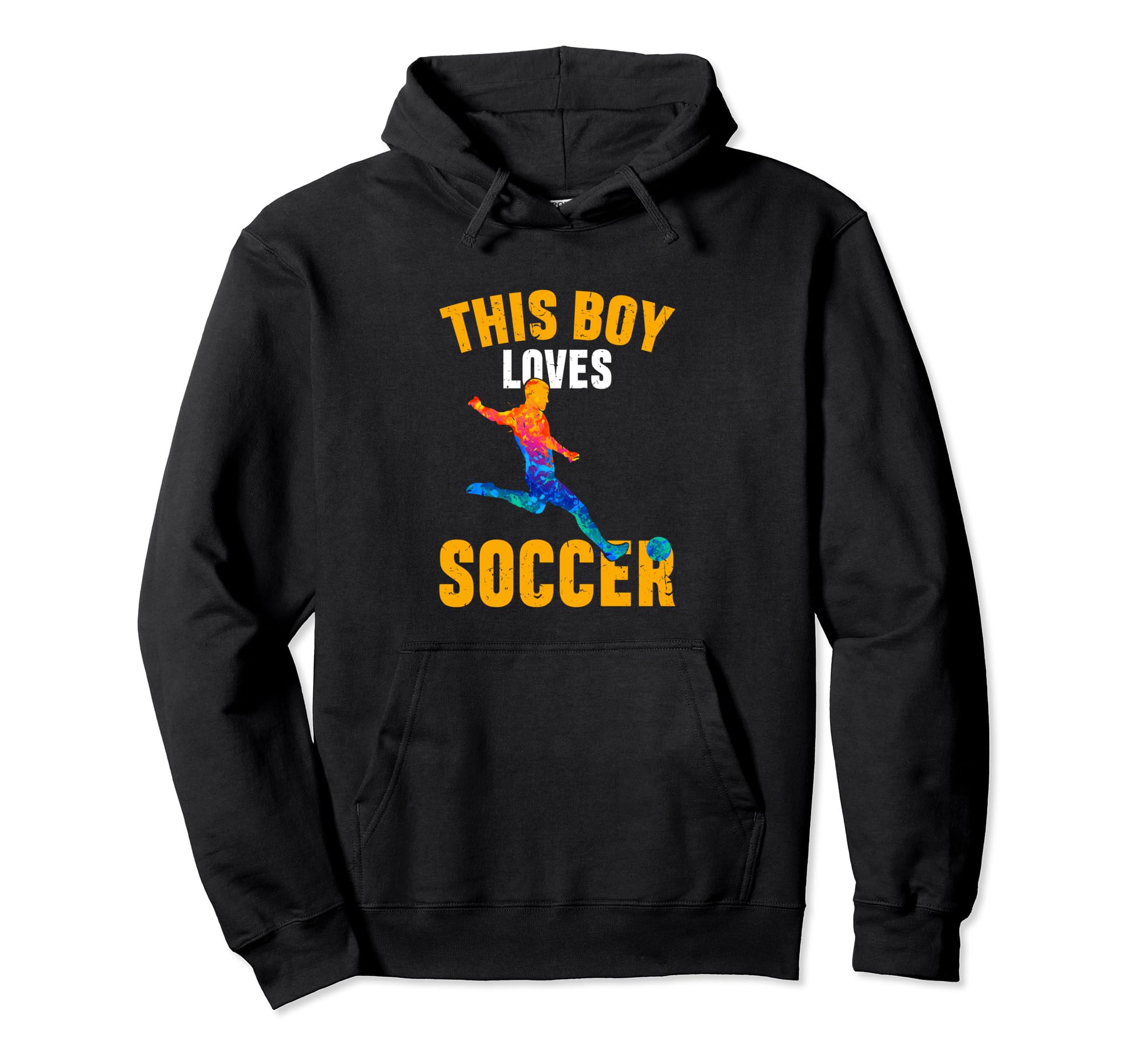Funny This Loves Soccer Hoodie - Unique Graphic Unisex