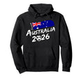 Australia Soccer Football Game Player Fan Hoodie - Minimalist Print Unisex