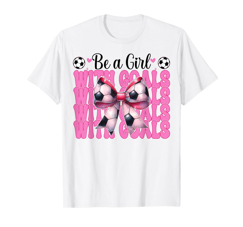 Soccer Mom Mama Mothers Day Be Goals T-Shirt - Minimalist Print Unisex
