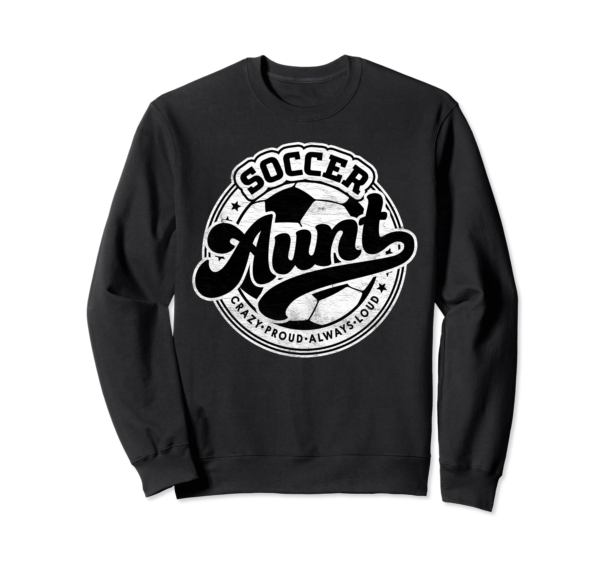 Soccer Aunt Family Matching Sweatshirt - Casual Everyday Wear Men Women