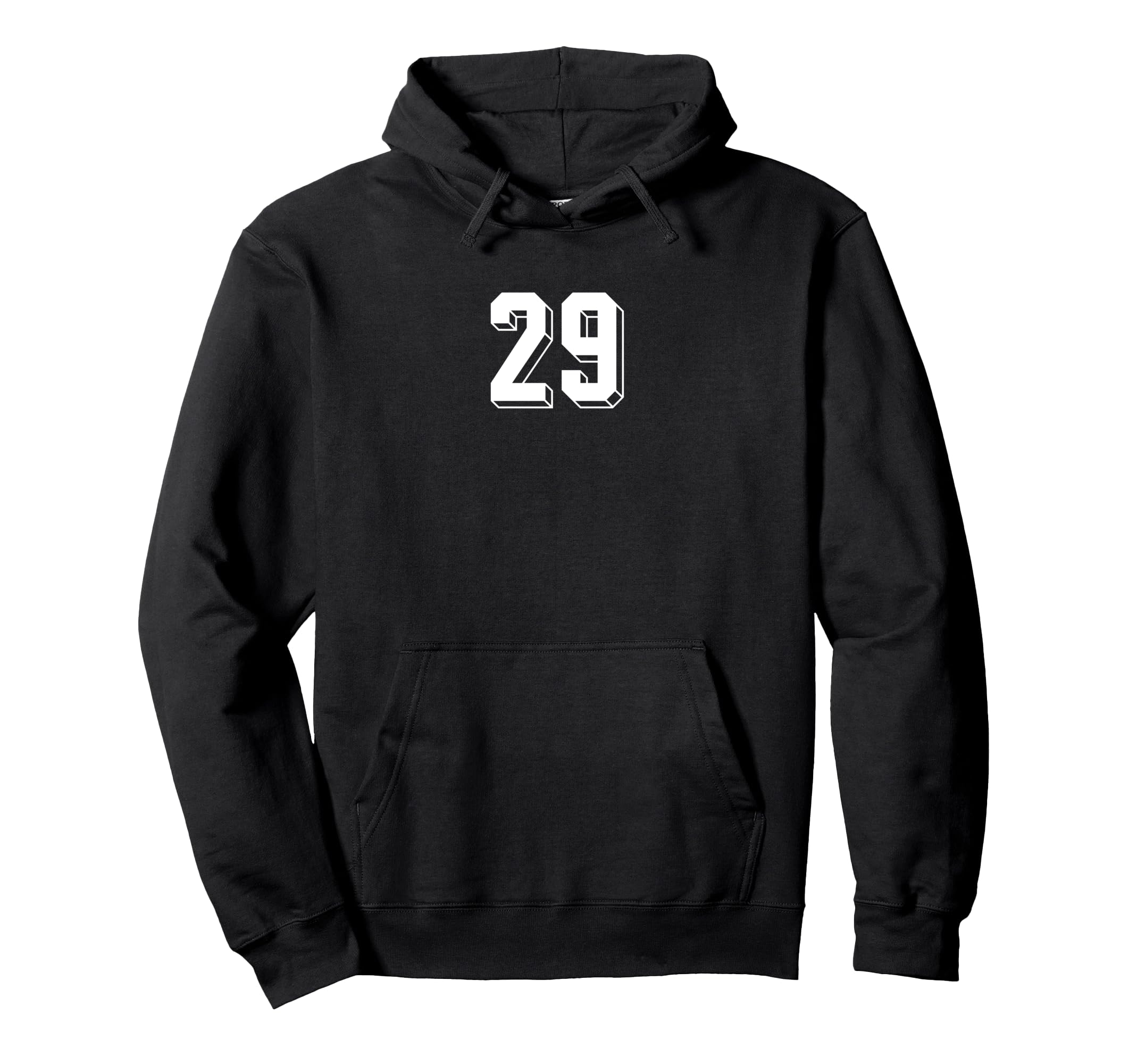 Number 29 80S 90S Soccer Team Jersey Hoodie - Aesthetic Graphic for Adults