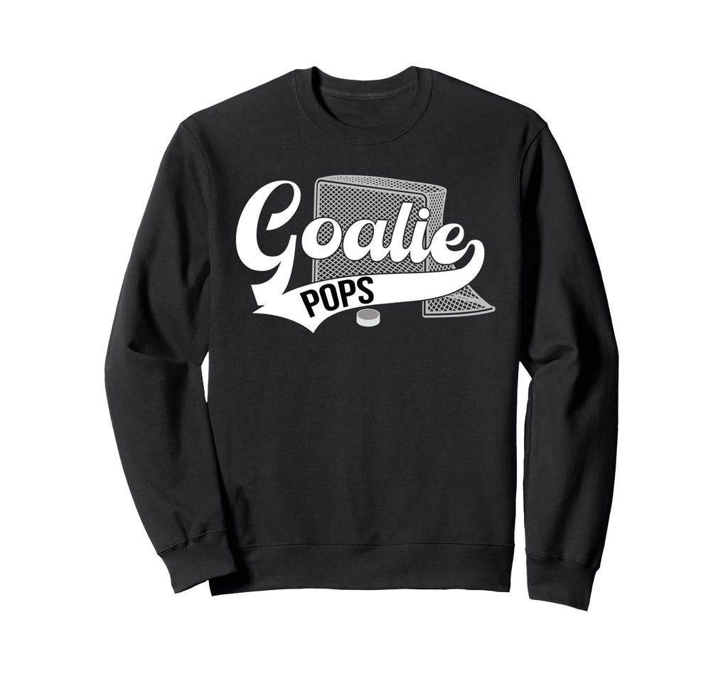 Ice Hockey Goalie Pops Ice Sweatshirt - Casual Everyday Wear for Adults