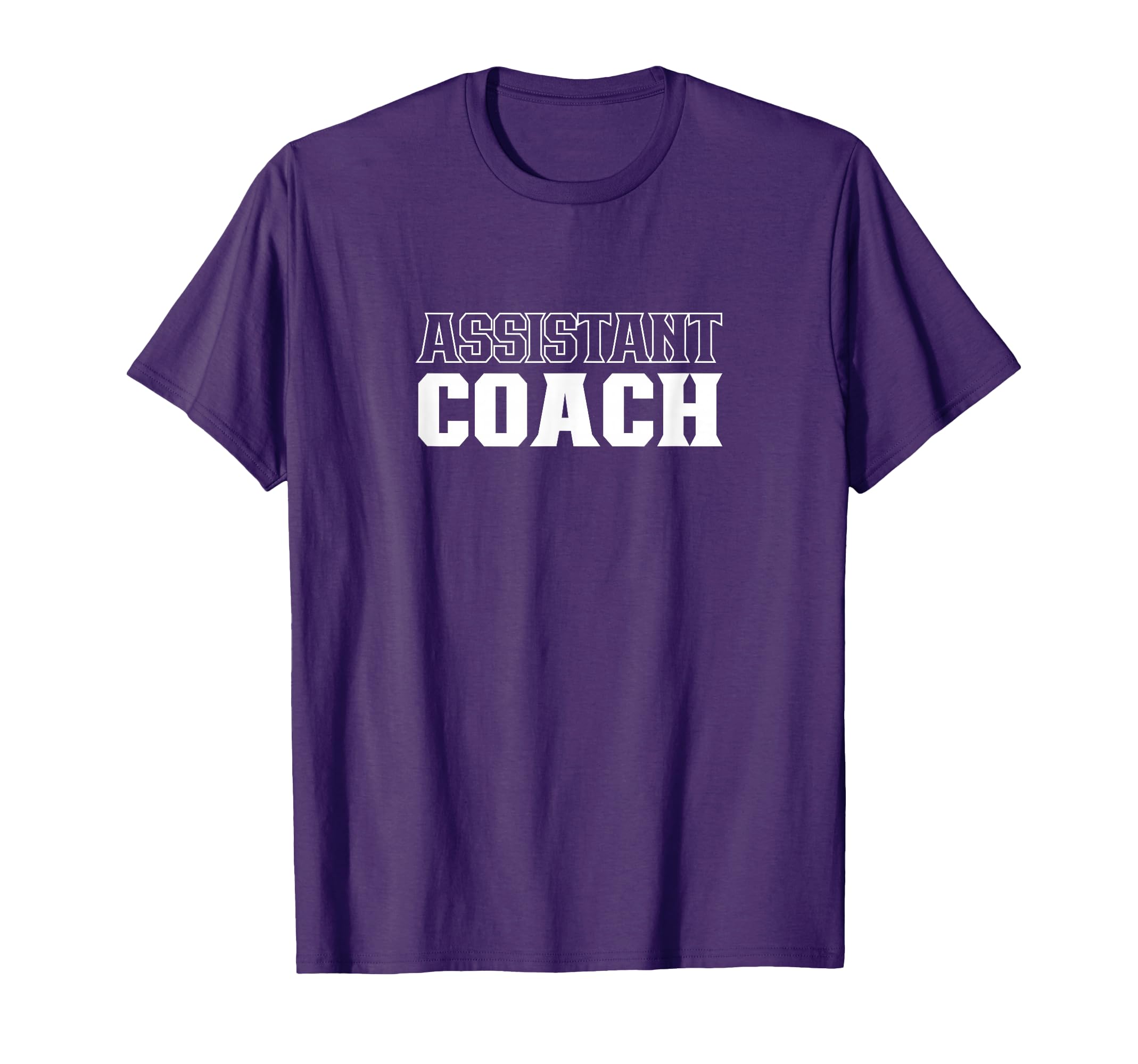 Assistant Coach Coaching Assistant T-Shirt - Novelty Apparel Men Women