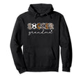 Soccer Grandma Leopard Sports Mothers Hoodie - Streetwear Style Men Women