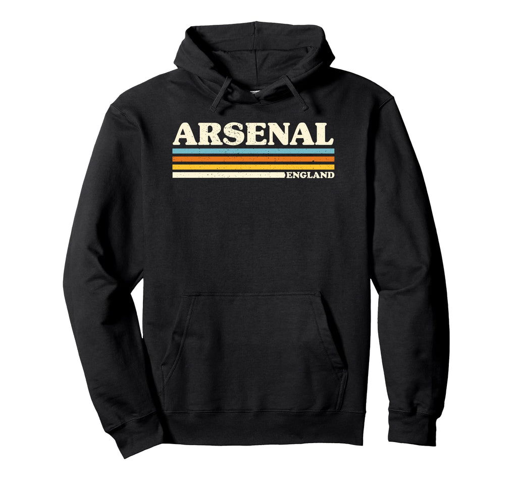 Stripe Arsenal Hoodie - Unique Graphic for Adults
