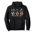 Soccer Mama Mom Floral Wildflower Spring Hoodie - Novelty Apparel Men Women