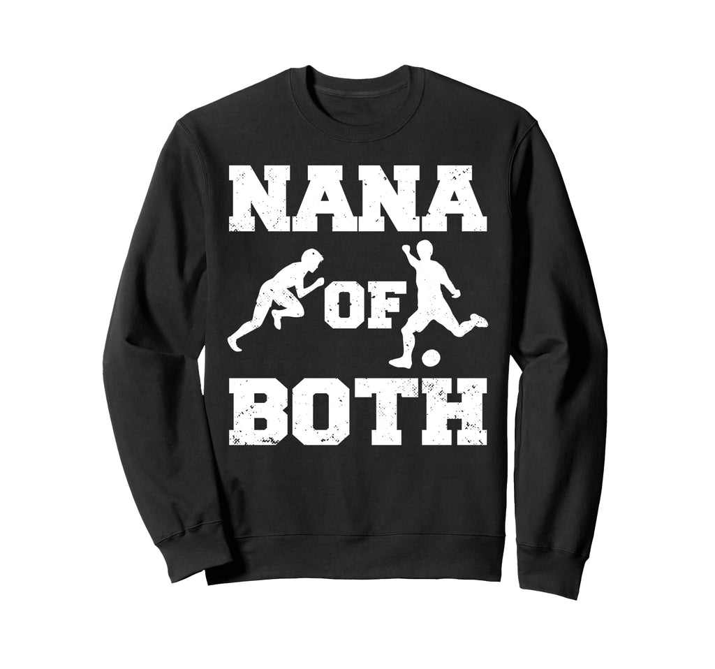 Nana Both Funny Track And Field And Sweatshirt - Novelty Apparel Unisex