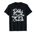 Wrestling Coachs Wife Girlfriend Dibs T-Shirt - Aesthetic Graphic Unisex