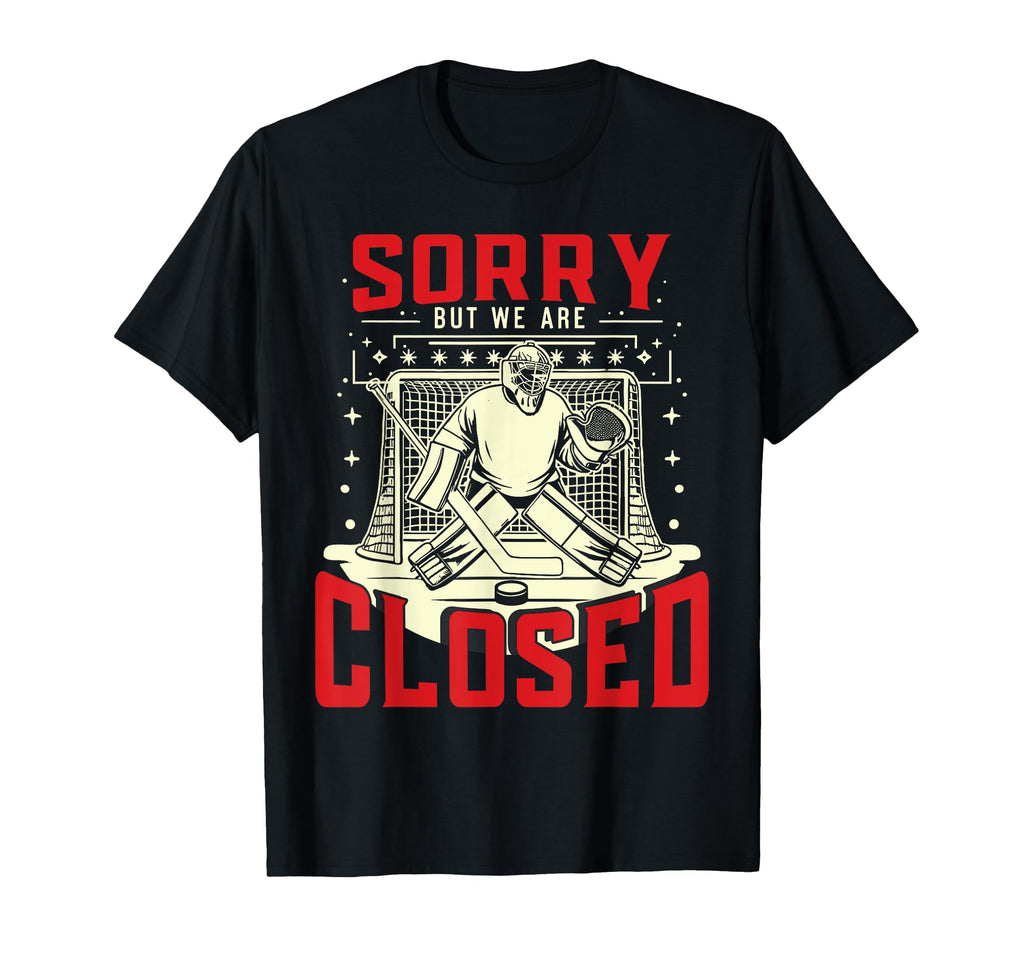 Goaltender Goalie Ice Hockey Goalkeeper T-Shirt - Unique Graphic Unisex