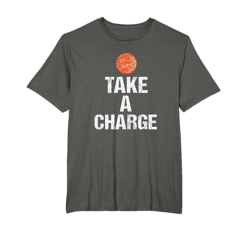 Basketball Funny Coach Take Charge Play T-Shirt - Trendy Graphic Men Women