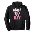 Game Day Soccer Game Day Coquette Hoodie - Unique Graphic Unisex