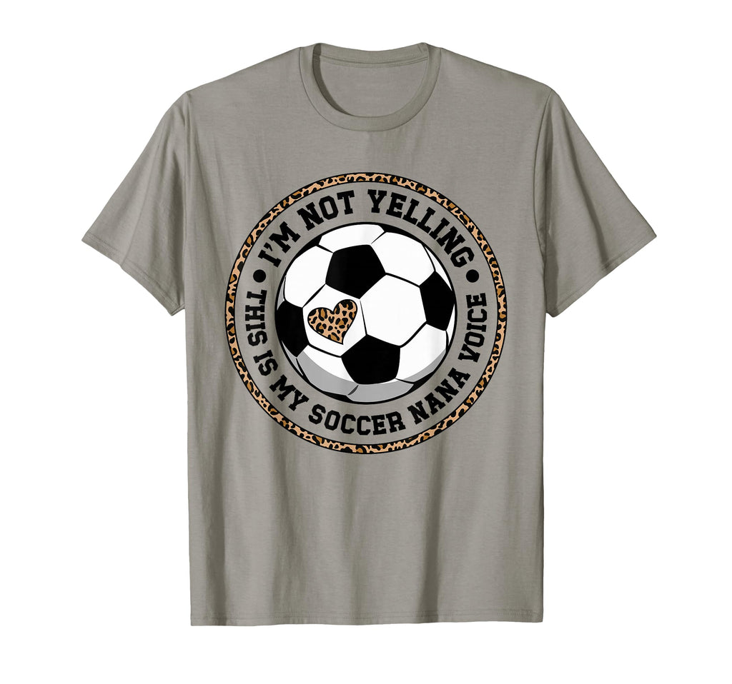 My Soccer Nana Voice Nana Soccer Player T-Shirt - Novelty Apparel Unisex