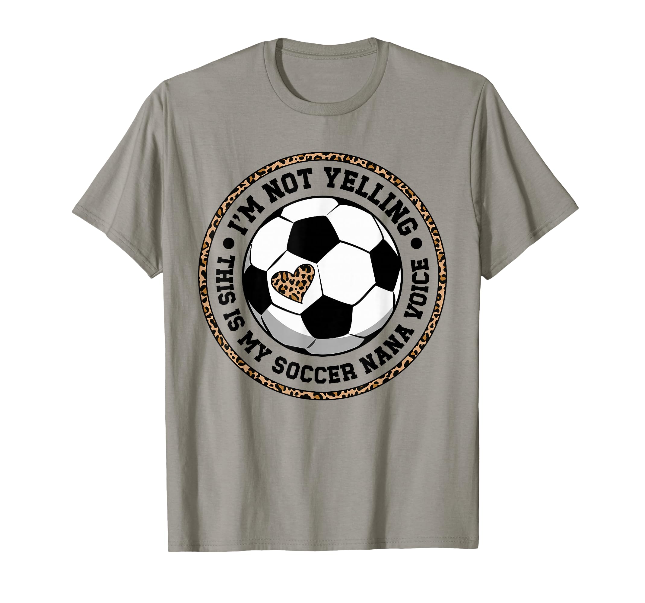 My Soccer Nana Voice Nana Soccer Player T-Shirt - Novelty Apparel Unisex