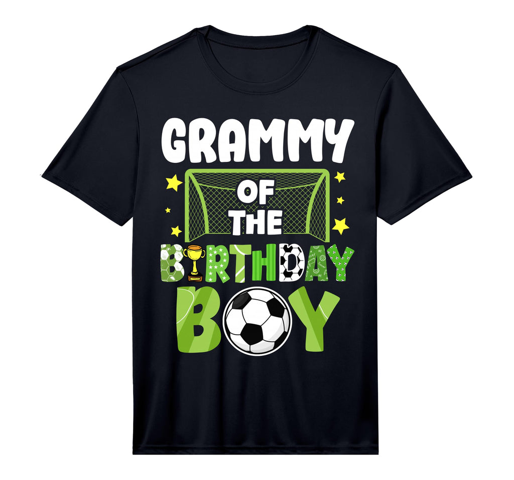 Mens Soccer Grammy Birthday Party T-Shirt - Custom Art Print Men Women