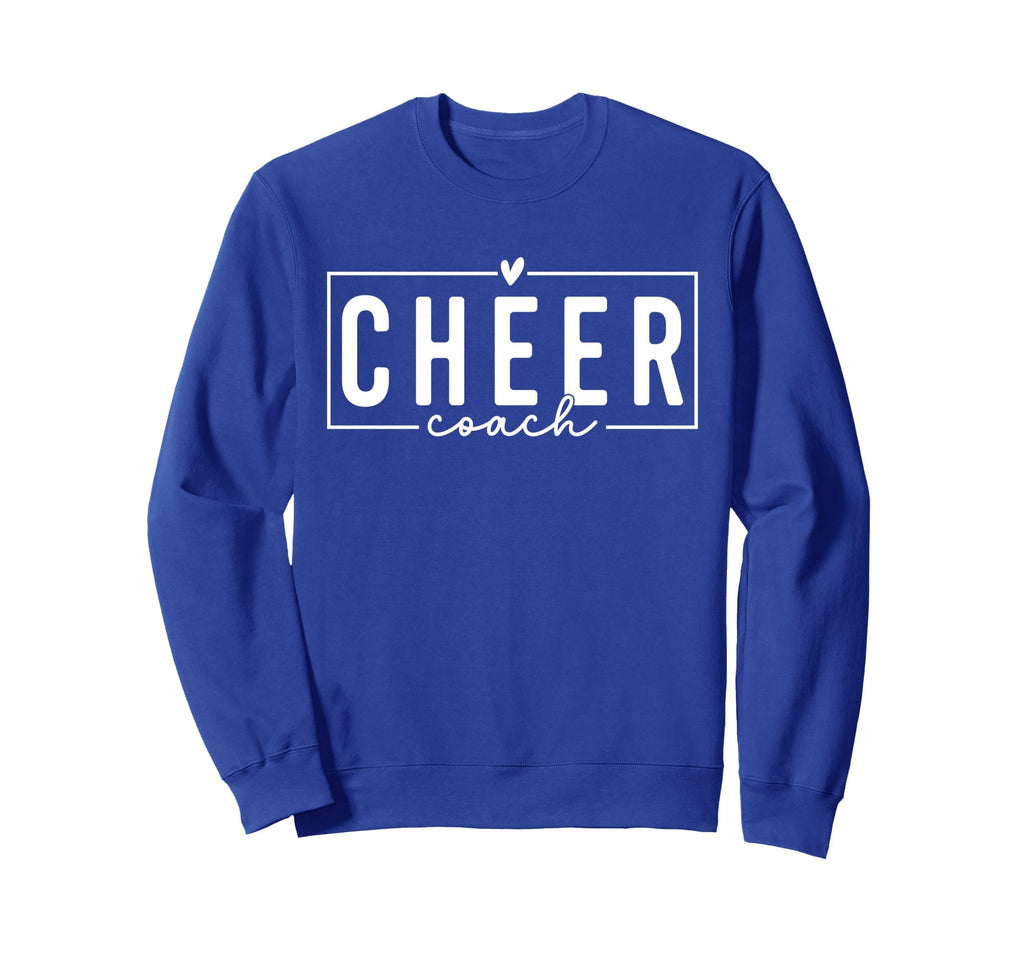Cheer Coach Funny Cheer Coach Sweatshirt - Fun Novelty Design Unisex
