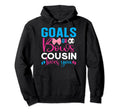 Goals Or Bows Cousin Loves You Gender Hoodie - Minimalist Print Men Women