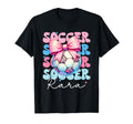 Groovy Soccer Rara Leopard Coquette Bow T-Shirt - Unique Graphic Unisex
