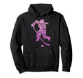 Ice Hockey Player Hoodie - Graphic Print Men Women