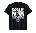 Hockey Goalie Papaw Ice Hockey Keeper T-Shirt - Graphic Print Men Women