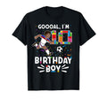 Goooal Im 10 I Building Blocks I 10Th T-Shirt - Graphic Print for Adults