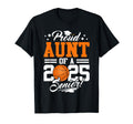 Proud Aunt 2025 Senior Basketball T-Shirt - Trendy Graphic Unisex