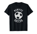 Menifee Soccer Distressed 90S T-Shirt - Casual Everyday Wear for Adults