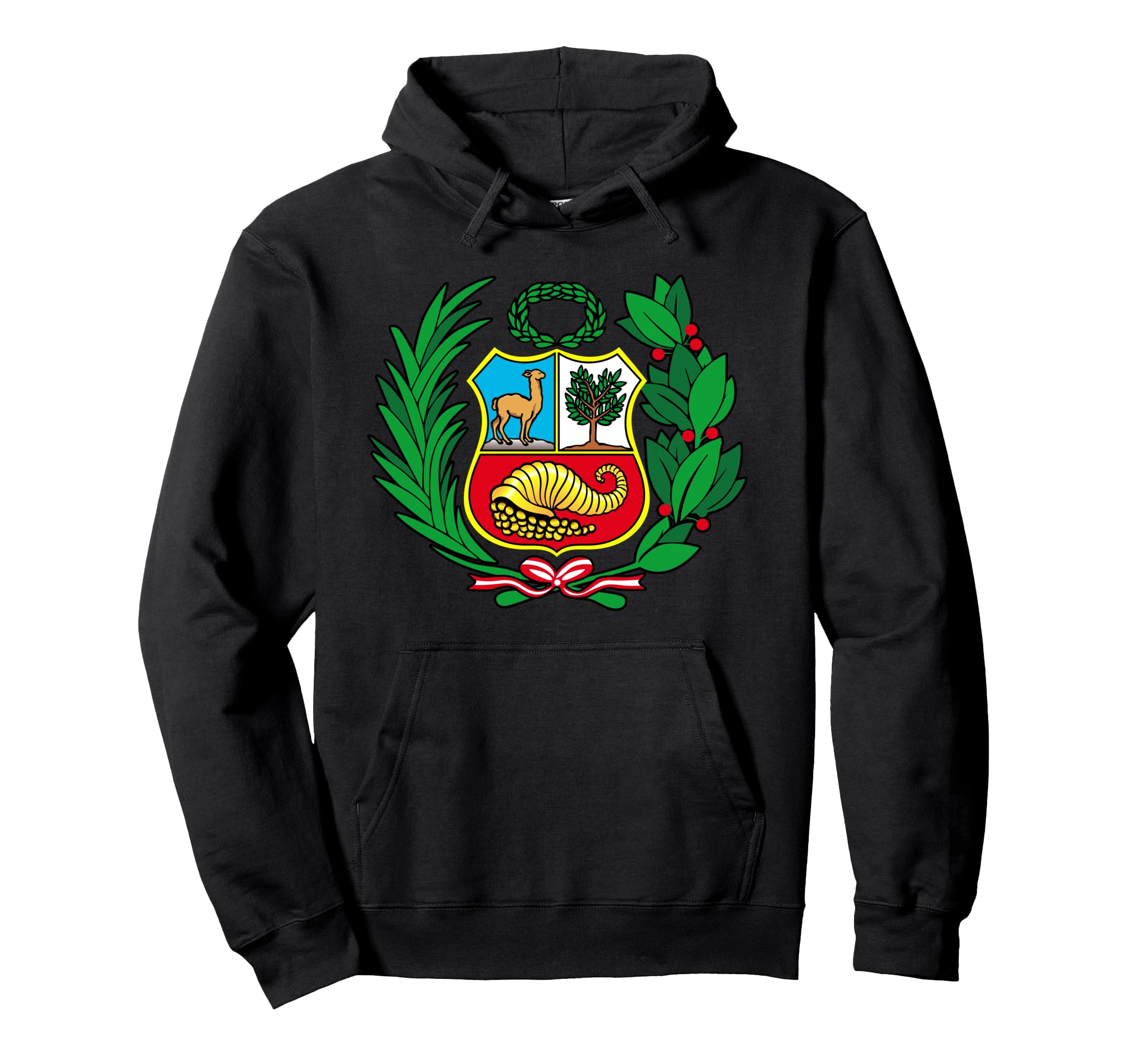 Peru Coat Arms Lima Cusco Peruvian Hoodie - Custom Art Print Men Women